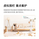 Xiaomi Camera C500 Cámara dual HD Cámara inalámbrica Vigilancia Inicio Inicio Interior Cámara inteligente Monitor remoto móvil 360 grados Sin ángulo muerto con visión nocturna Panorámico [Dual 4 millones] Cámara Xiaomi + 128g Tarjeta de memoria + soporte de elevación
