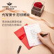 REDCE AMANGNI英伦阿·玛尼尼皮带男士腰带国际十大品牌2024新款100%纯牛皮皮带 6628枪色【轻奢百搭商务休闲】 120cm 【高档礼盒包装】