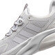 阿迪达斯（adidas）男鞋2025夏季新款阿尔法小椰子alphabounce跑步鞋减震透气运动鞋 IE9766/白色-灰色 41 (255mm)