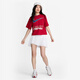 
Nike (NIKE) 2024 summer women's sports and casual breathable short sleeves HF6291-687 HF6291-687 XS