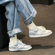 Nike (Nike) Frauenschuhe 2025 Neue Sommer Dunk Sports Schuhe Big Jungfrau Schuhe tragen resistente leichte Top-Casual-Schuhe DH9765-001/Weißgrau 38.5