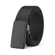 Mark Huafei Herrengürtel Männer zahnloser automatischer Schnalle-Gürtel Arbeitsgürtel Nylon Funktionaler Stil Taktischer Gürtel für Freundes Casual Style 723-Herz-Geschenkbox 120 cm (Hosengrößen 35-37)