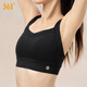361 ropa interior deportiva para mujeres a prueba de amortiguación y caída de yoga con traje de yoga de alta intensidad belleza de belleza de sujetador de sujetador de sujetador negro (693) l