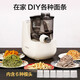 九阳面条机全自动压面机家用电动多功能智能小型立式压面条机600g容量1-5人L6 白色