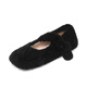 Kamulo Light Luxury 2023 Niche Street Trendy Fur Single Shoes 2023 Winter New Outdoor Versatile Band Fur Shoes Black 35