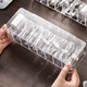 Haofanjie Mobiltelefondaten Kabelspeicherbox Ladekasten Desktop Organisation Kabel Box Drahtkasten Stromkabel Speicherartefakt 8 Gitter mit Abdeckung Transparent Modell 1 Pack