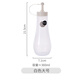 Japan imported squeeze bottle kitchen seasoning bottle salad dressing jam bottle sauce bottle plastic pouring honey squeeze bottle white large 360ml