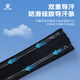 卡尔美（KELME）运动发带吸汗头带男女导汗带篮球跑步防汗头巾束发带 黑色 均码 