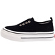 Chaussures en toile à semelles épaisses mondiales pour femmes 2025 Summer des femmes nouvelles femmes décontractées sports doux semelles polyvalentes chaussures pour femmes noires 38