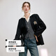 KBNE Black Casual Suit Jacket Feminine Suit 2025 New Workplace Commuting Formal Tops Spring and Autumn Women Black S
