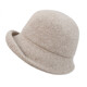 Maria Gucci (MARJA KURKI) warm wool hat for women to give to their lover in winter, basic hat, fashionable casual hat, Meng Dong's Cloud, camel color