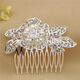Ming Fujian Xi's Tadle-In-Law's Pearl Pearl Rhinestone Hair Cocina Madre Vestido de novia PiS en forma de U cabello horquilla LB1011