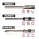 XMSJ binding machine drill bit 3846/33669S/3888/3839/3821 drilling hollow drill bit pin accessories 14666/14667 (Special steel drill knife)