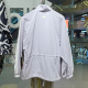 
Adidas Clover Jacket Women's Spring 2025 New Loose Casual Sportswear Stand Collar Woven Windproof Jacket JI9767 Purple M