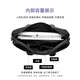 Cow mallette sac à main masculin Horizontal Business Casual Sac Men's Sac Mend Computer Sac C-9888 Black 14 pouces