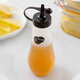 Japan imported squeeze bottle kitchen seasoning bottle salad dressing jam bottle sauce bottle plastic pouring honey squeeze bottle white large 360ml