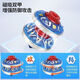 
Benben Beibei genuine wartuo double super toy boy magical alloy explosion gyro magical integrated light pull rope gyro pulse ice soul blue [alloy version] one shot one tuo