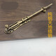 Yusenyi Chinese door copper bolt antique garden door lock door buckle Tianmen latch extended wooden door copper door bolt length 50cm plug rod thick 1mm bronze color