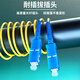 长迎电信级光纤跳线SC-SC单模单芯1米光端机收发器跳线 光缆熔接尾纤 方转方光纤连接线 SC-SC（单模单芯） 3米