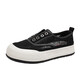 Zapatos de malla de un solo pie de origen humano para mujeres 2024 Summer de encaje delgado de mujeres Mesh de lente gruesa para lienzo casual de lona