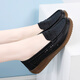 Meisiniao (Meisiniao) Frauenschuhe für Sommer-Mutterschuhe weiche Sohle Kuhlattenschuhe Komfortable mittlere und ältere Single-Schuhe Nicht-Schlupf-Rindfleisch-Sehnen-Rindfleischschuhe für Frauen 826 Beige (ausgehöhlt) 38