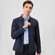 Shanshan [Three-Proof Fabric] Executive Jacket Lapel Jacket Men's Business Windproof and Rainproof Commuting Anti-wrinkle and Wear-Resistant Men's Clothing