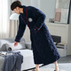 Cat Man (Miiow) Pajamás para hombres de camisón en invierno de tres capas engrosado de tres capas Velvet de algodón de algodón de algodón de algodón de otoño e invierno calienta para el hogar 9889 xxl [155-175Jin [Jin iguala 0.5 kg]]