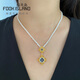 Fulaidao Gold Anhänger gefrorene Teile Vollgold 999 Single Anhänger Alte Methode Gold Hochzeit voller Goldschmuck Frauen Arbeitsgebühr: 1392 Yuan 5,98 Gramm