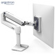 Ergotron LX Monitor-Klammerarmarm-Display-Display-Halterung Desktop-Liftenbildschirm Halterung 34-Zoll-Monitor erhöhter Computertisch (45-490-216) Weiß
