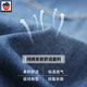 
AEMAPE apple pure cotton denim shorts men's summer thin casual cropped pants men's straight loose wide legs 7 minutes large size 1391# light blue 29 (2 feet 2)