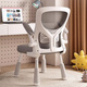 
Orenford Children's Study Chair Primary and Secondary School Students' Writing Chair Home Adjustable Lifting and Sit Backrest Chair Office Computer Chair 983 Stable Study Chair [Pink + Latex] + Headrest