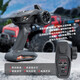 SODEEP children's toys boys rc remote control car tank sensing can launch off-road stunt deformation racing birthday gift high speed drift car/brushless motor-gray