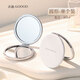 Gudi double-sided small mirror for women with portable makeup mirror exquisite men's pocket folding mini handheld round mirror