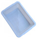 Shixi Cat Thickened White Plastic Basin Rectangular Basin Frozen Basin Food Basin Raising Turtle Basin BBQ Braised Vegetable Storage Basin [Extra Thick 684] 55.5*38.5*15cm