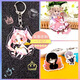 Acrylique Chain Personnalisation Cartoon Cartoon Star Peripheral DIY Pendant Logo Logo Advertising Chain Personnalisation de la chaîne de clés 5 cm [personnalisée à partir de l'image]