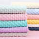 YWZR bean blanket cloth type a bean fleece cloth baby type a soothing blanket bedding cover blanket children baby handmade wool beige 1.6 meters wide half meter price
