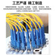 UPLIAN Telecom Grad Single-Mode Faser-Jumper LC-SC-ST-ST-FC Doppel-Core-Heckfaser, große runde runde Runde Soft Faser-Eingangslinie Faser-Jumper Single-Mode Single-Core SC-FC Telecom Grad 10 Meter