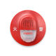 JIANGSHAN DELI Nite sound and light alarm NT9213 fire alarm Nite two-wire sound and light Nite 8213 NT9213 (including base)