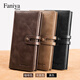 
Fania Wallet Men's Long Leather Head Layer Cowhide 2025 New Multifunctional Card Pack Certificate Pack Large Capacity Wallet Pack Coffee Color