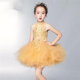 Liangqi Jiahua Girl Dress Girl Childs Wedding Dress Girl Big Child Princess Falda Tailing Little Host Piano Performance Show Tailing [Tailing desmontable] 120 116-125 cm Recomendado 45-55 Jin [Jin iguala 0.5 kg]