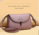 Kangaroo women's crossbody bag light luxury big brand women's bag fashionable mother commuting bag 2025 new women's casual backpack black