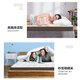 诗莲娜五星级酒店薄款独立弹簧乳胶床垫10cm席梦思15cm家用儿童榻榻米软 希尔顿软硬适中款10CM厚 1350mm*2000mm