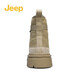 Jeep Martin bottise le printemps et l'automne masculin Nouvelle toile respirante britannique bottes de travail occasionnelles High-top War Boots War Boots Khaki (Code sportif) 42
