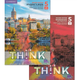 think教材新版第二版2版Think Starter 12345级课本+练习册+在线账号 送音频视频测试答案 正版现货 12-18岁英语教材原版进口剑桥中学英语 第二版 5级 课本+练习册+正版官方