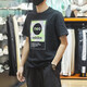 阿迪达斯 （adidas）男装 夏季新款三条纹运动服跑步训练健身快干透气休闲短袖T恤 HC9712黑色 S