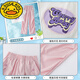 G.Duckkids Little Yellow Duck Girls Summer Anzug 2024 Neue modische koreanische Version 12-jährige Mädchen Kleidung Casual Zweiteiler 15029 Pink + 9889 White 160 cm (160 cm)