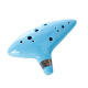 京巧陶笛12孔ac乐器Ocarina 中音C调陶笛批发AC调管乐器 【陶笛】