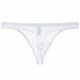 Caja transparente desnuda de los hombres Mala delgada de malla sexy sexy sexy ropa interior sexy en sexy tentador transpirable jóvenes t-tosers rojo m