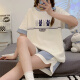 迪士尼（Disney）大童睡衣女孩12-13-15岁短袖短裤圆领薄款夏天初中生高中生家居服 YMM-6627#女 170 M