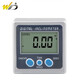 WD high-precision digital display inclinometer mini level inclinometer level ruler slope gauge electronic angle metal with magnet on three sides-A50